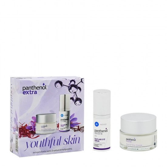 Panthenol Extra Set with anti-aging face and eye cream and anti-aging face and eye serum