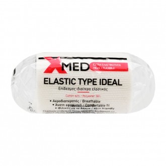 X-Med Elastic and breathable bandage, friendly to the skin 6cmx4m