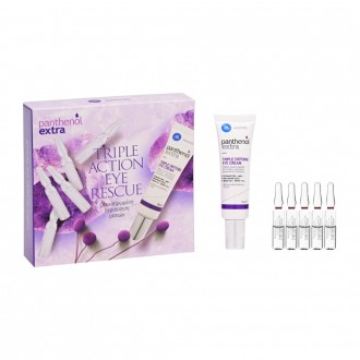 Panthenol Extra Σετ με Κρέμα ματιών και αμπούλες ματιών