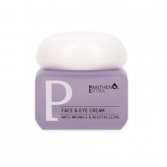 Panthenol Extra Anti-wrinkle face and eye cream product packaging 2