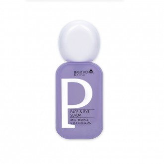 Panthenol Extra Anti-wrinkle serum for glowing and firm skin product packaging 2