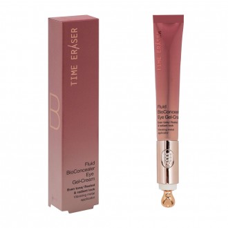 Time Eraser Timeless Bond set in gold cosmetic bag with Eye cream and foaming cleansing gel 4 in 1 2