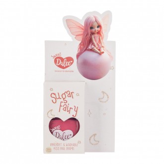 Dalee Washable and non-toxic Kids nail polish in vivid pink color Sugar Fairy 906