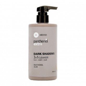 Panthenol Extra Dark Shadows 3 in 1  Men's shower gel and shampoo 500ml