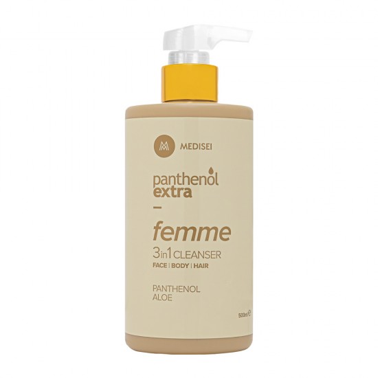 Panthenol Extra Femme 3 in 1 Shower gel and shampoo 500ml