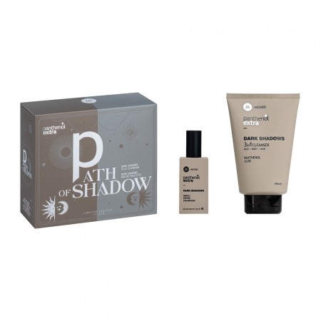Σετ Panthenol Extra Path of Shadow με 3in1 ανδρικό αφρόλουτρο και σαμπουάν 200ml και ανδρικό άρωμα 50ml