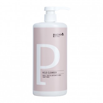 Panthenol Extra Mild Cleanser for daily use for Body, Face & Intimate Area 1lt