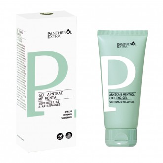 Panthenol Extra Arnica & Menthol Cooling Gel Soothing gel for the treatment of edema, muscle aches and bruises