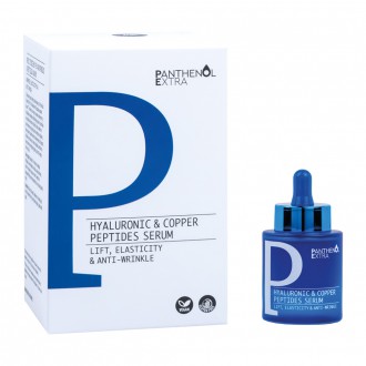 Panthenol Extra Hyaluronic & Copper Peptides Serum Lifting & elasticity boosting serum