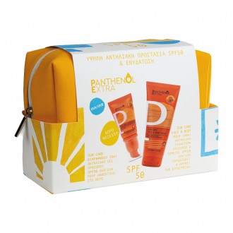 Panthenol Extra Sun Care Face Diaphanous SPF50 & Sun Care Face & Body Milk SPF50 High sun protection & hydration