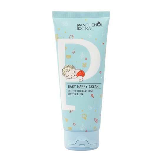 Panthenol Extra Baby Nappy Cream Αδιάβροχη προστατευτική κρέμα για την αλλαγή πάνας