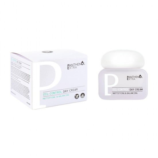 Panthenol Extra Oil-Control Κρέμα Ημέρας Ελαφριά ενυδατική κρέμα σε μορφή gel με κουτί