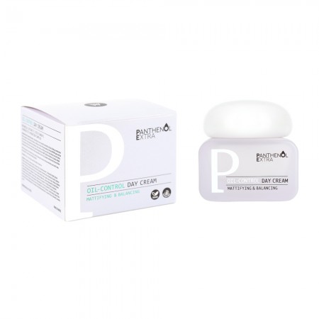 Panthenol Extra Oil-Control Κρέμα Ημέρας Ελαφριά ενυδατική κρέμα σε μορφή gel με κουτί
