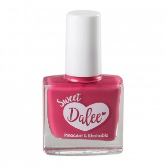 Dalee Washable and non-toxic Kids nail polish in hot pink color Lollipop 903 2