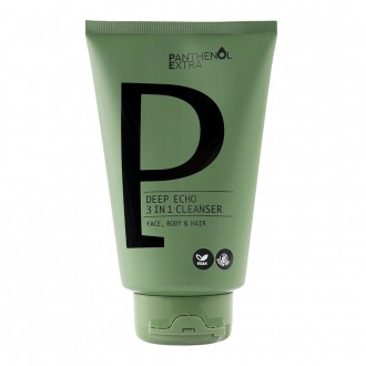 Deep Echo 3 in 1 Cleanser Ανδρικό αφρόλουτρο και σαμπουάν για Πρόσωπο-Σώμα-Μαλλιά 200ml