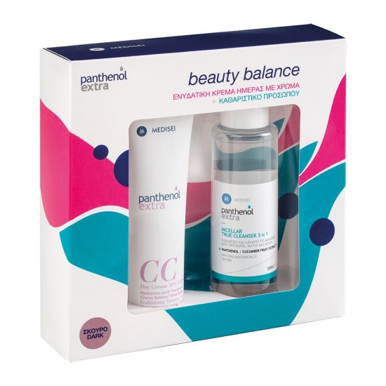 Panthenol Extra Gift Set Beauty Balance CC Dark