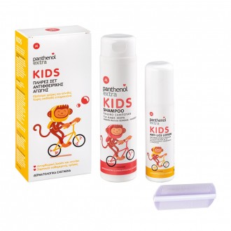Panthenol Extra Set anti-lice treatment, without harmful insecticides with Anti-Lice Lotion and kids Shampoo