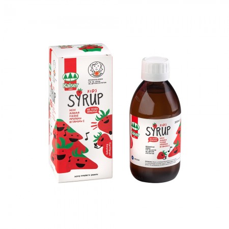 Kaiser Aromatic syrup for kids, with strawberry flavor