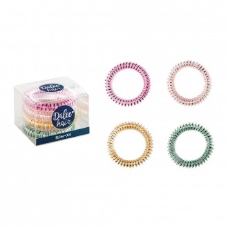 Dalee 4 Hair Ties Spiral In slim size