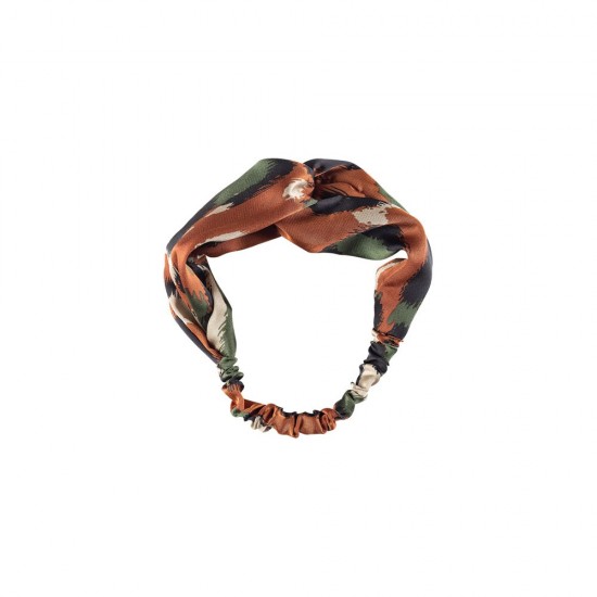 Dalee Printed Headband Terracotta