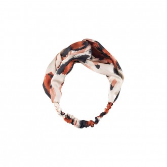 Dalee Printed Headband In pink color