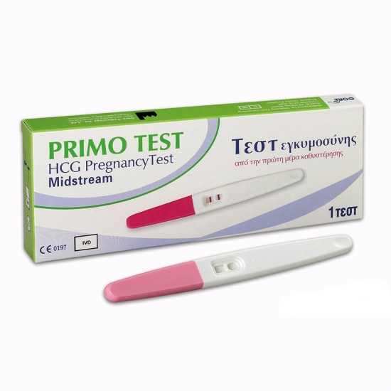 Primo Test Home Pregnancy Test HCG 1pc