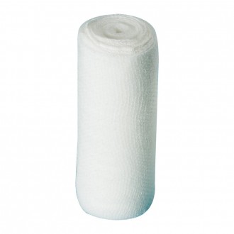 X-Med Elastic Bandage with Pad With non-stick pad 10cmx4m