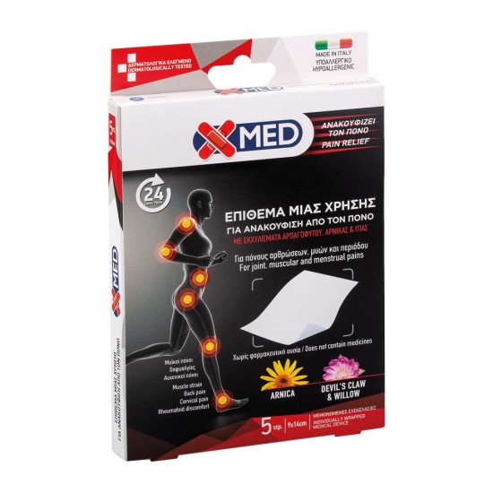X-Med Arnica Patches 9x14cm 5pcs