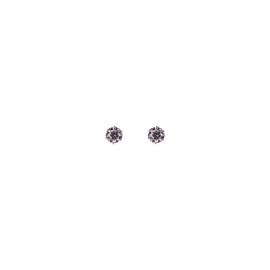 Dalee Set Stud Earrings White Stones