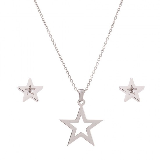 Dalee Set Stars Necklace & Earrings