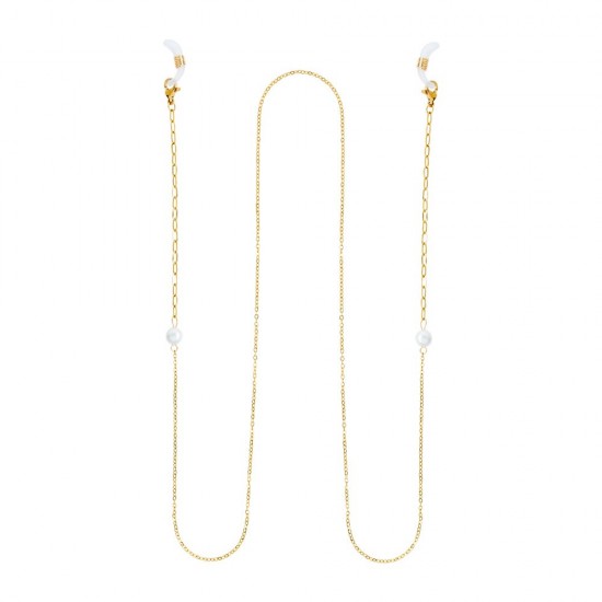 Dalee White Pearl Glasses Chain