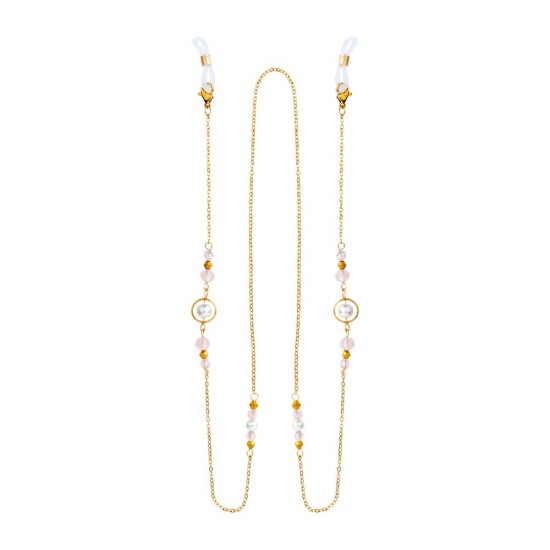 Dalee Pink Stones Αλυσίδα Γυαλιών