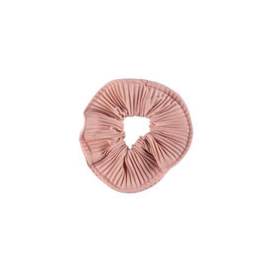 Dalee Pleated Hair Scrunchie Dusty Pink