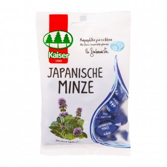 Kaiser Japanische Minze Cough Drops With liquid filling of Japanize Mint