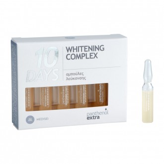 Panthenol Extra 10 Whitening ampoules for even skin tone