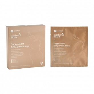 Panthenol Extra belly mask ideal for pregnant women 4pcs product packaging 2