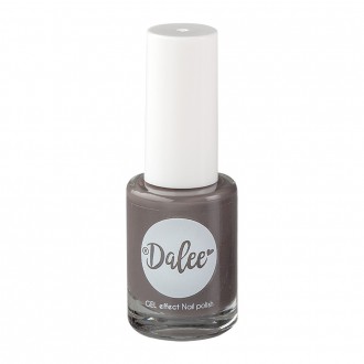 Dalee Happy Grey 202 Gel Effect nail polish, Grey color