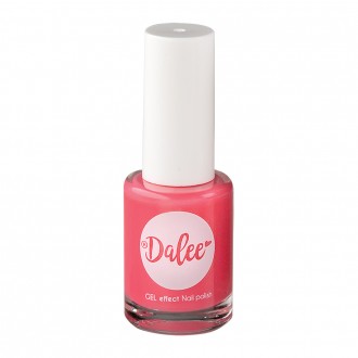 Dalee Pink Bubble 605 Gel Effect nail polish, Vivid pink color