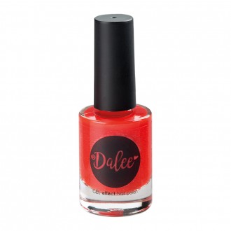 Dalee Vivid Orange 609 nail polish, Vivid orange color