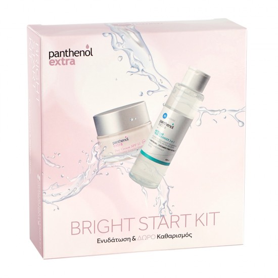 Panthenol Extra Σετ Bright Start Kit Ενυδάτωση & Καθαρισμός