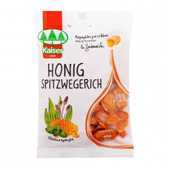 Kaiser Cough Drops with Ribwort, Vitamin C and Honey filling