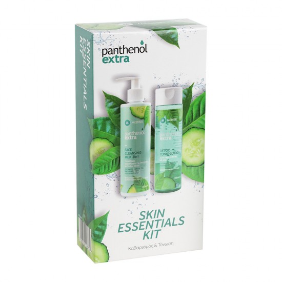 Panthenol Extra Σετ Skin Essentials Kit Καθαρισμός & Τόνωση