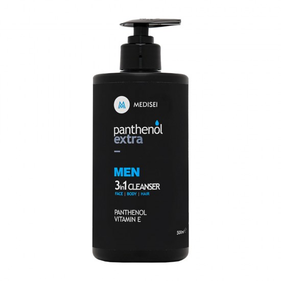 Panthenol Extra Men 3 in 1 Cleanser Face-Body-Hair 500ml