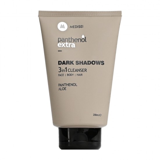 Panthenol Extra Dark Shadows 3 in 1 Cleanser Πρόσωπο-Σώμα-Μαλλιά 200ml