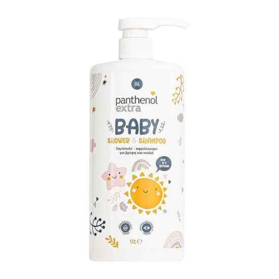 Panthenol Extra Baby Shower & Shampoo 1lt