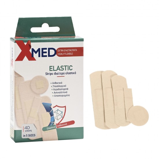 X-Med Elastic Strips σε 5 Μεγέθη-40τμχ