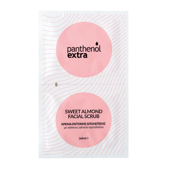 Panthenol Extra Sweet Almond Facial Scrub 2x8ml
