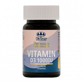 Kaiser Vitamin D capsules for healthy bones and teeth