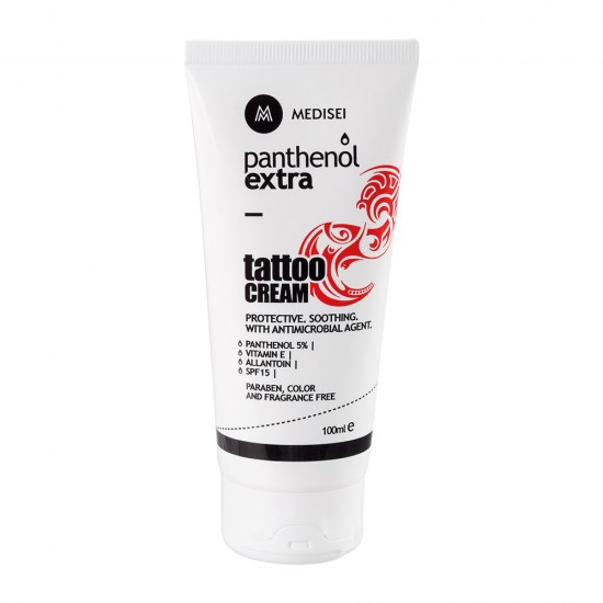 Panthenol Extra Tattoo Cream 100ml Soothing cream that protects the skin after tattooing